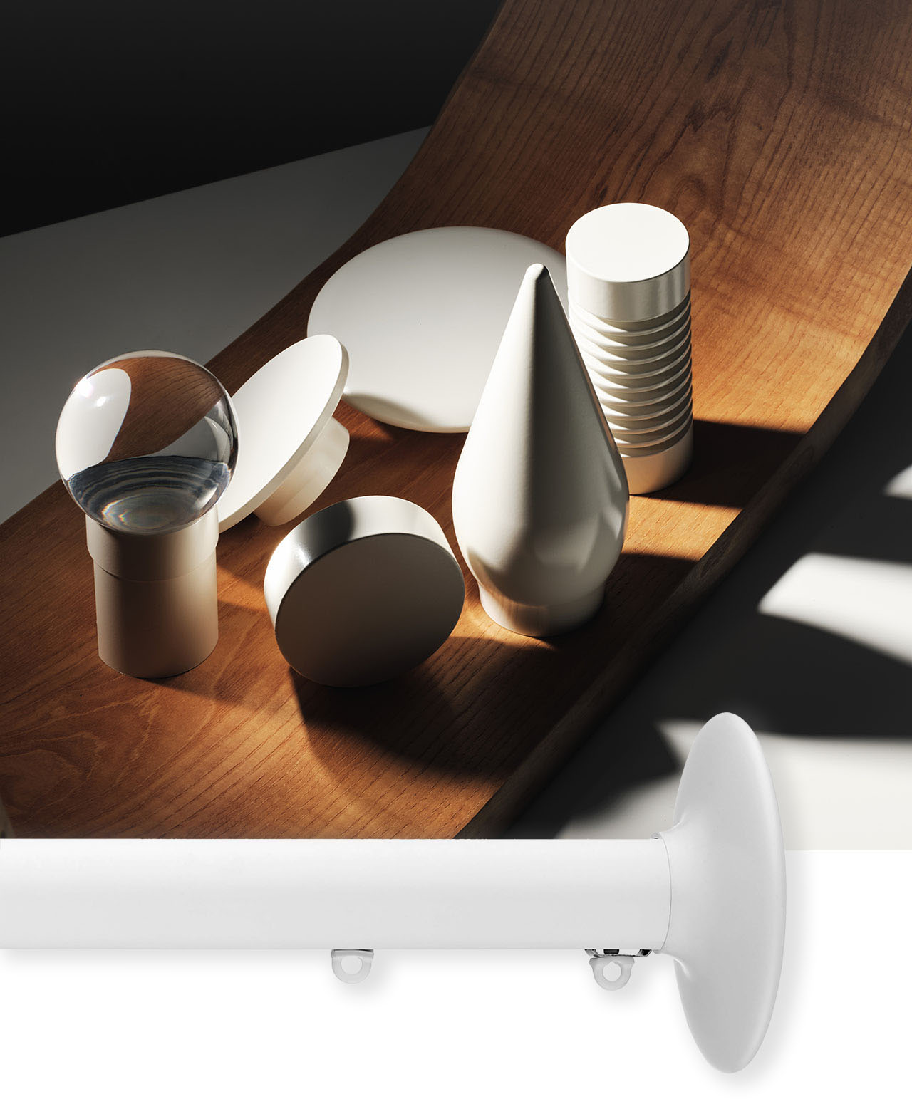 Metropole finials and endcaps