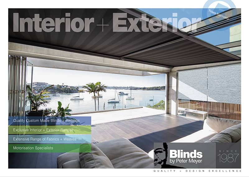 Blinds by Peter Meyer brochure