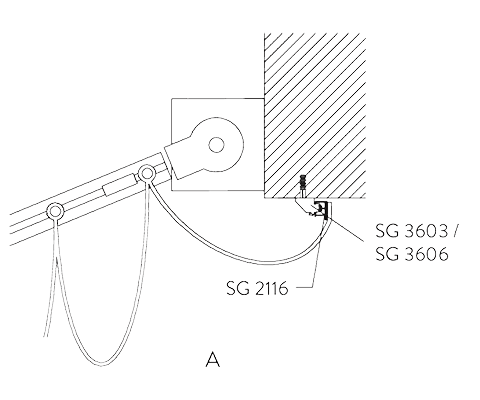 SG 2195 fabric fixing A SG 2195 fabric fixing A
