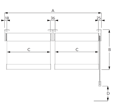 double (connected) system