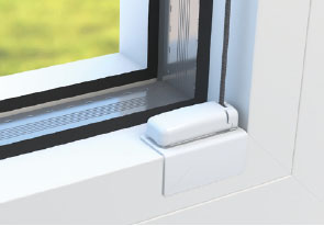 Tension shoe base with adhesive plate