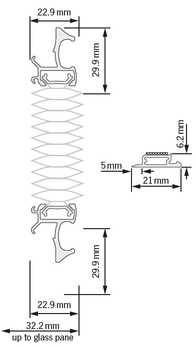 VS2 slide dimensions