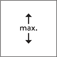 dimensions max vertical