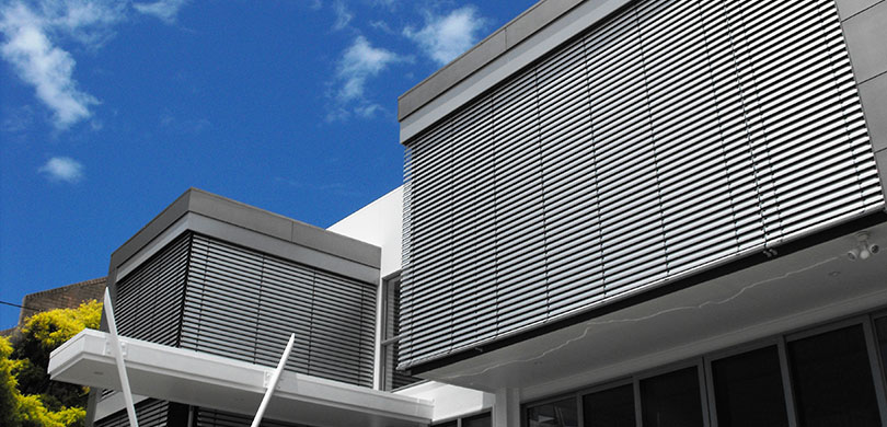 exterior metal venetians