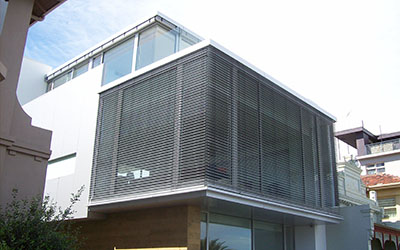 exterior metal venetians