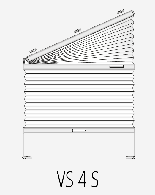 honeycomb blinds VS4 S