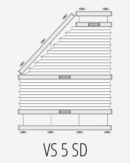 honeycomb blinds VS5 SD