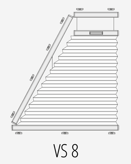 honeycomb blinds VS8