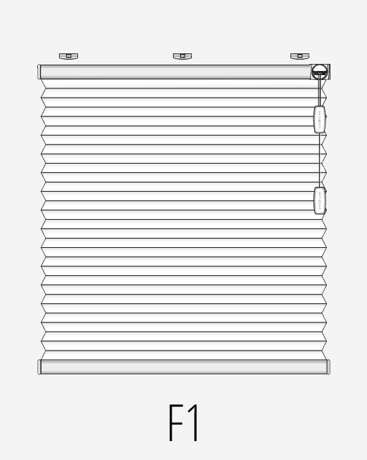 honeycomb freehanging blinds F1 honeycomb freehanging blinds F1