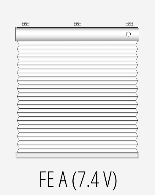 honeycomb freehanging blinds FE A honeycomb freehanging blinds FE A