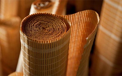 Le Blinde woven timber blinds