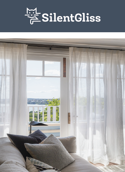 quiet curtain track systems