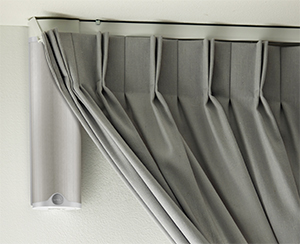 quiet motorised curtain