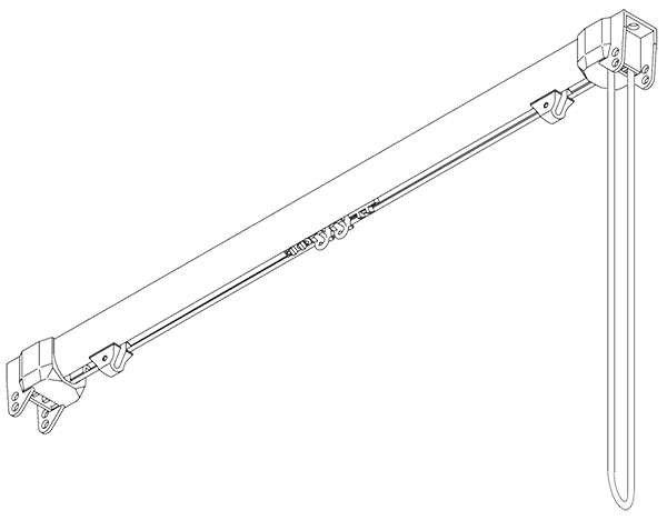 silent gliss track - cord operated 3840