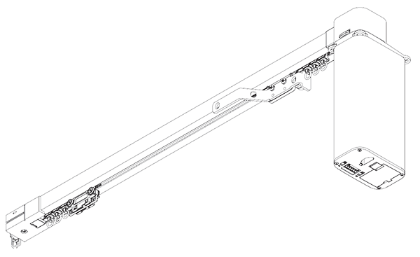 silent gliss track - motorised 5600