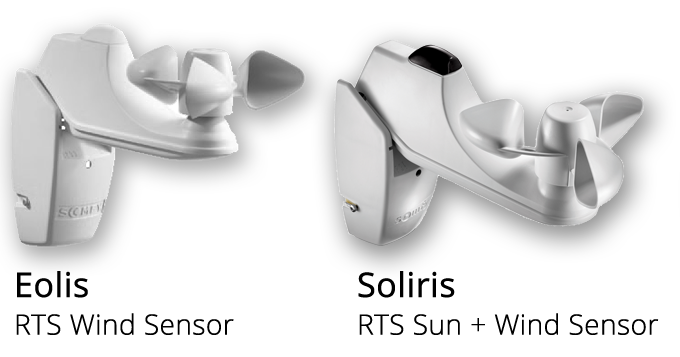 somfy sun and wind sensors