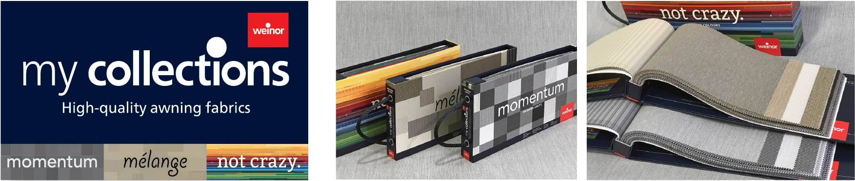 weinor fabric collections